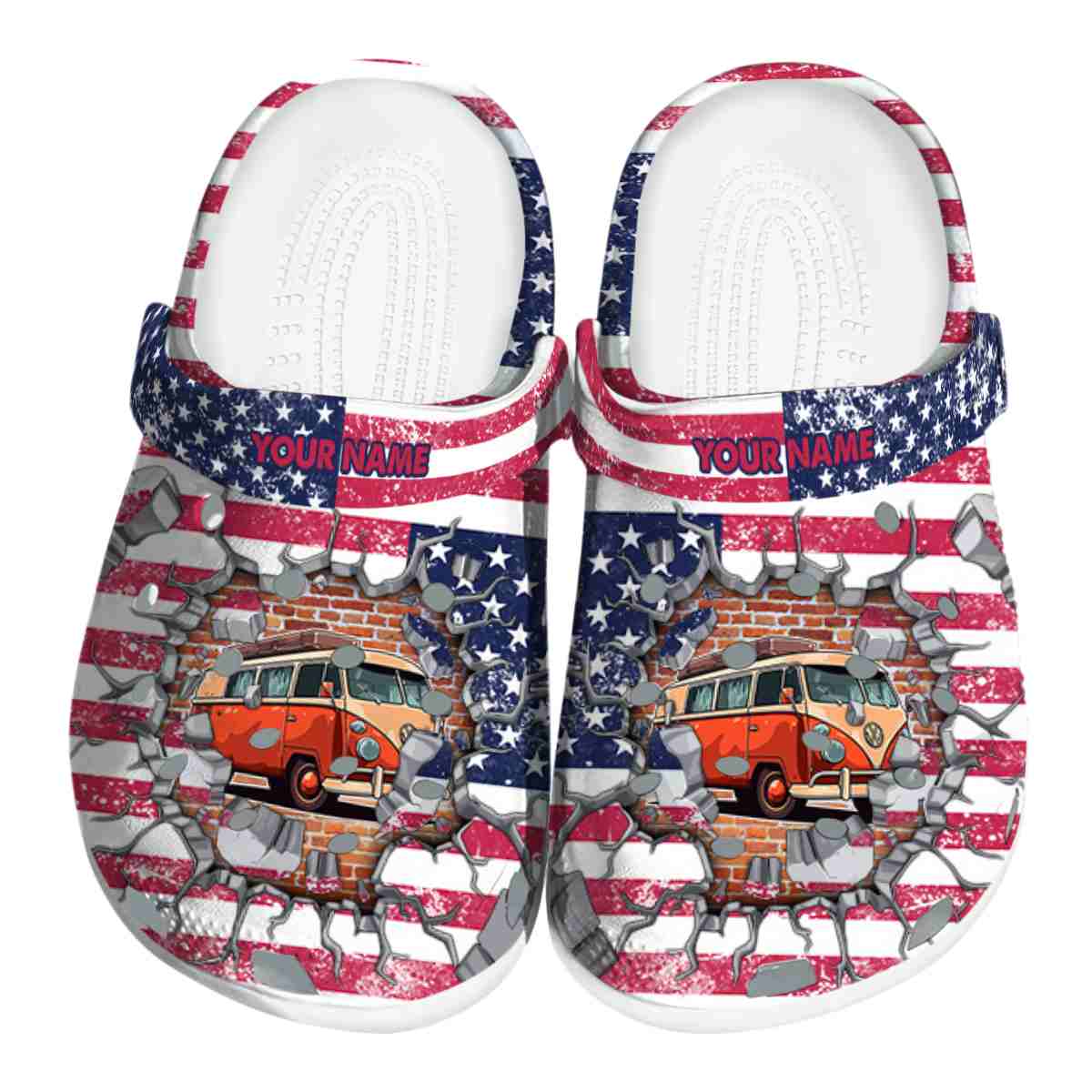 Cronocare Sport Crocs Camping Camper Van Crocs Crocband Clogs Shoes