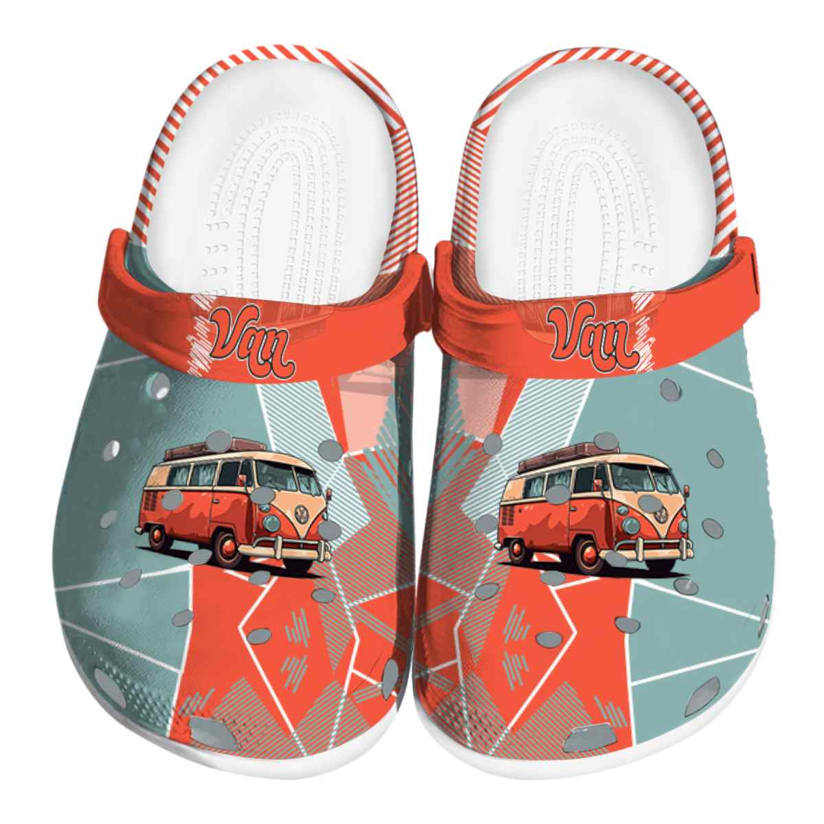 Cronocare Sport Crocs Camping Camper Van Crocs Crocband Clogs Shoes