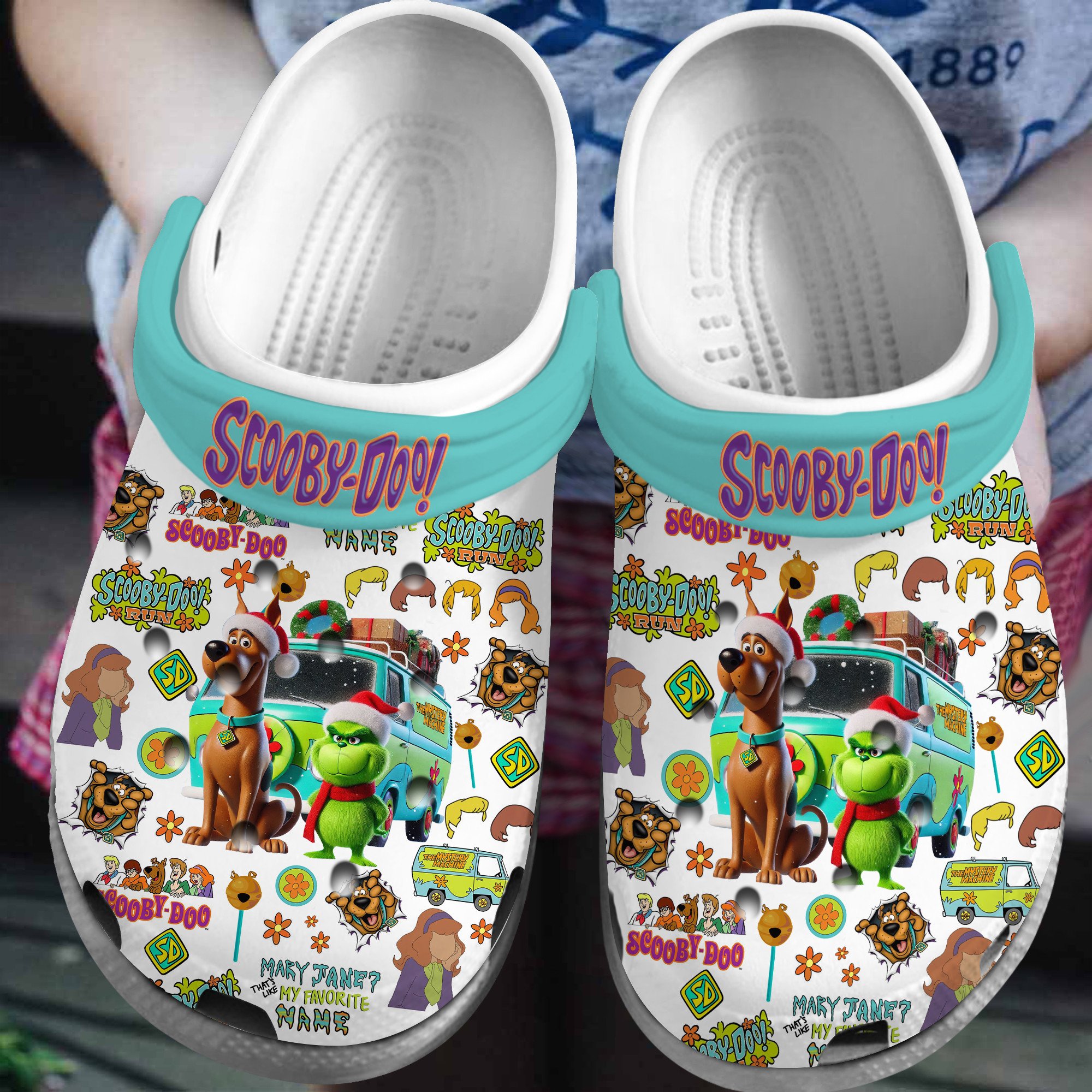 Cronocare Sport Crocscooby-Doo Cartoon Crocs Crocband Clogs Shoes