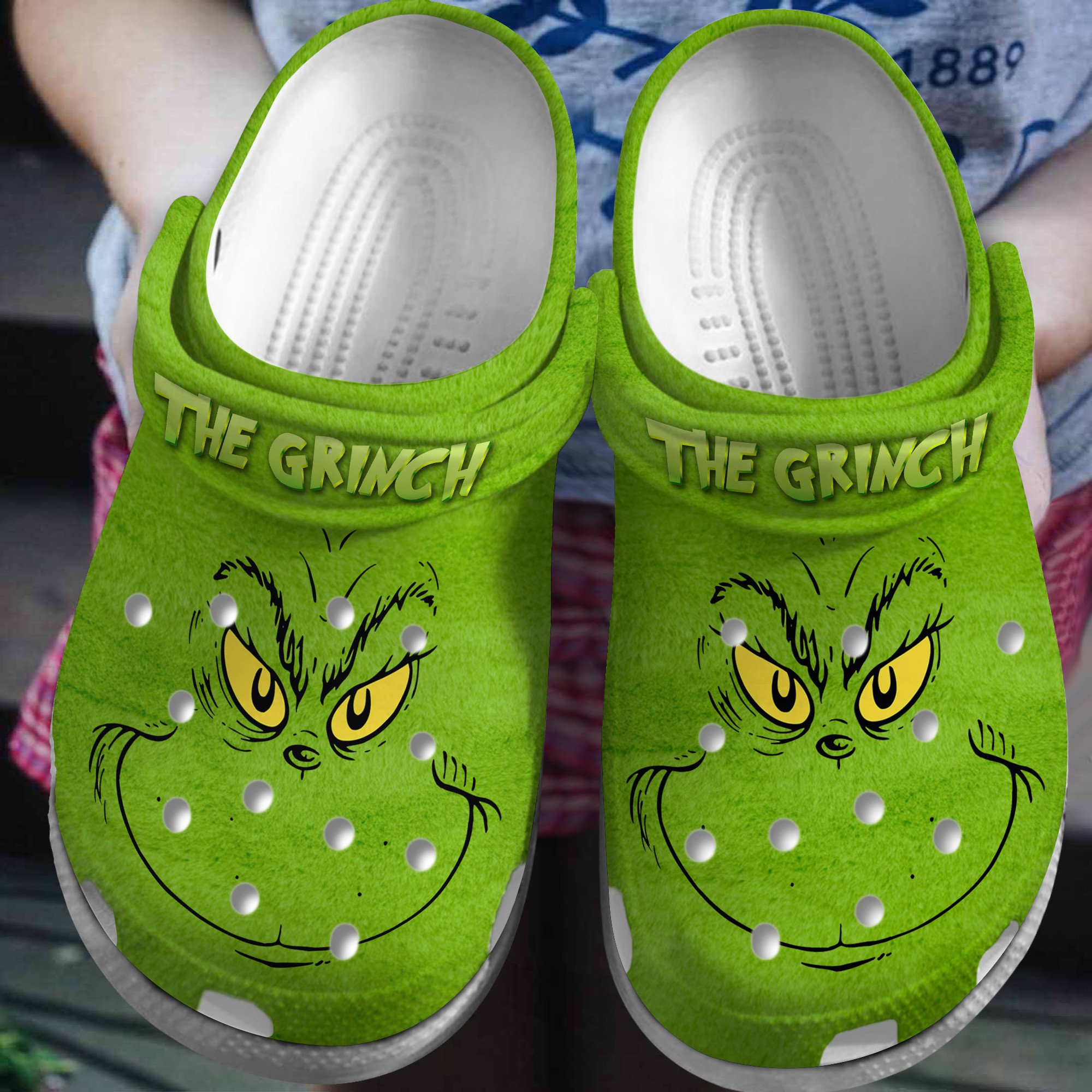 Cronocare Sport Crocs The Grinch Movie Crocs Crocband Clogs Shoes