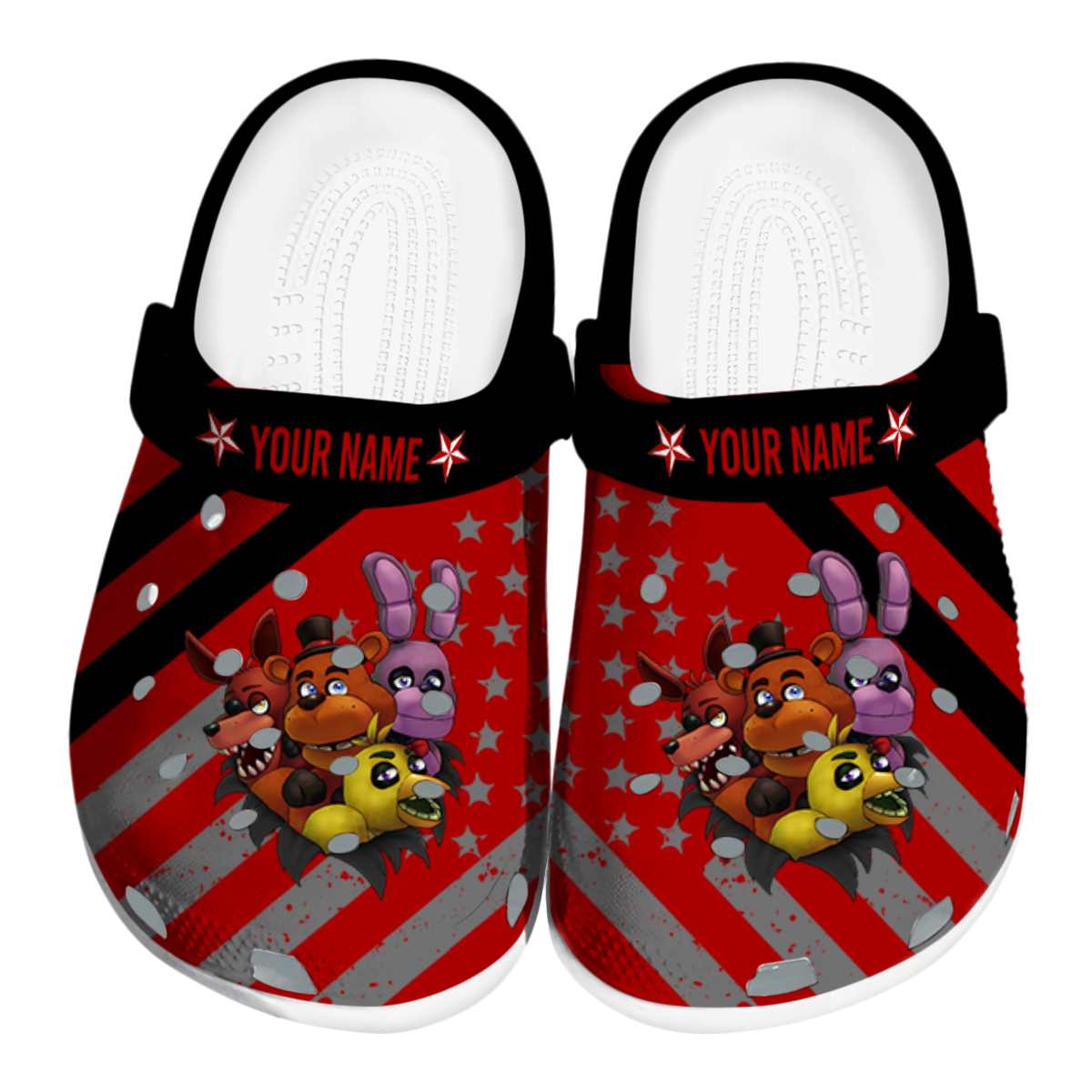 Cronocare Sport Crocs Five Nights At Freddys Game Crocs Crocband Clogs Shoes