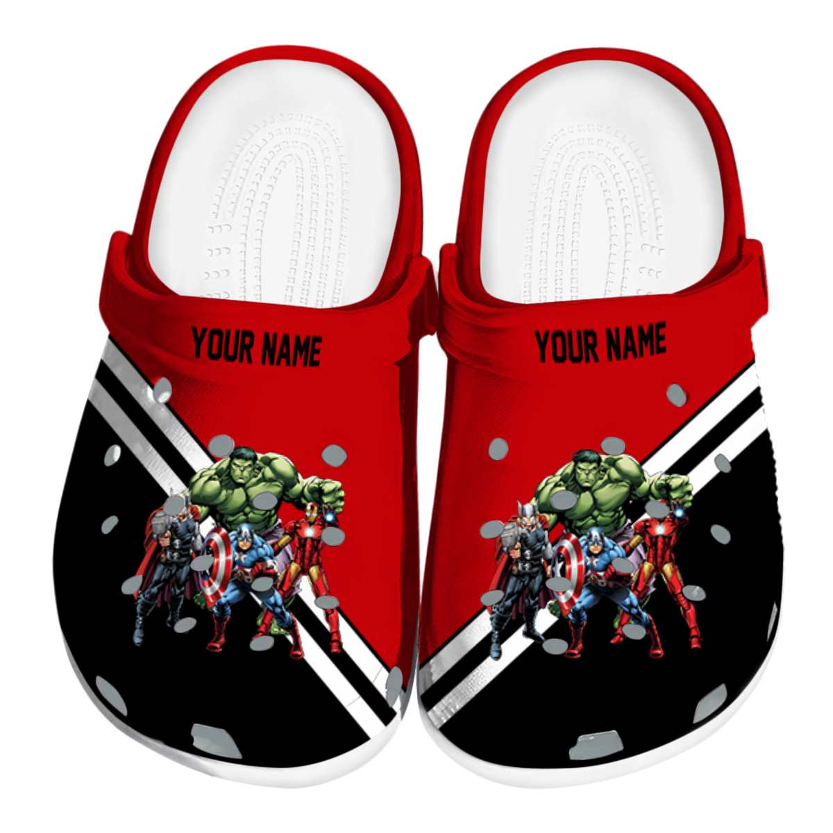 Cronocare Sport Crocs Avengers Movie Crocs Crocband Clogs Shoes