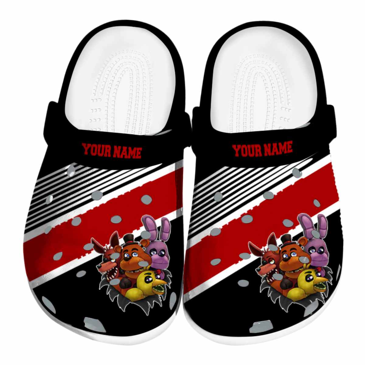 Cronocare Sport Crocs Five Nights At Freddys Game Crocs Crocband Clogs Shoes