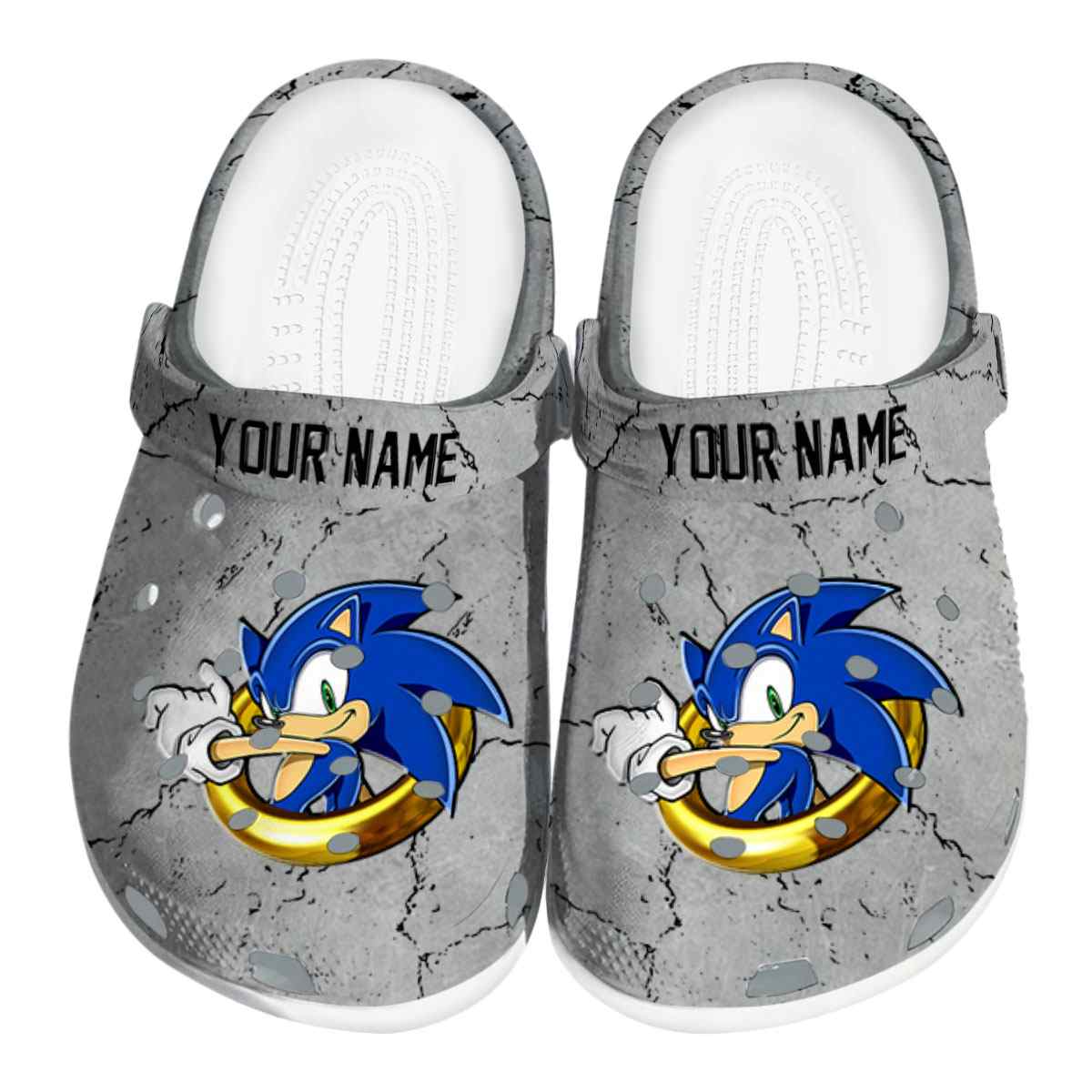 Cronocare Sport Crocsonic The Hedgehog Game Crocs Crocband Clogs Shoes