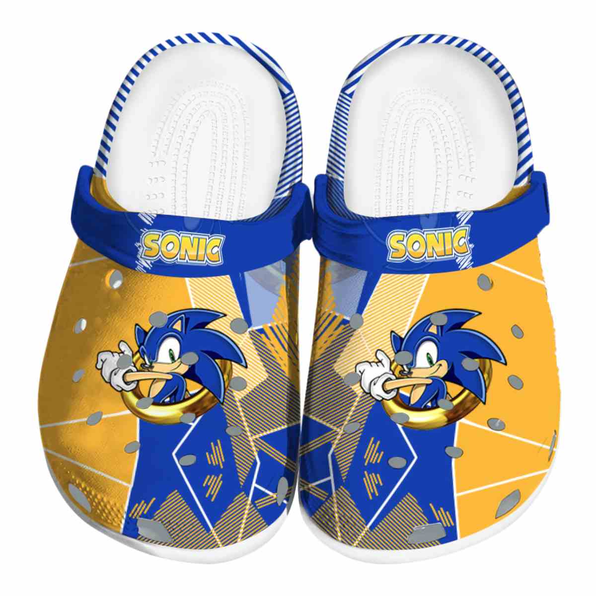 Cronocare Sport Crocsonic The Hedgehog Game Crocs Crocband Clogs Shoes