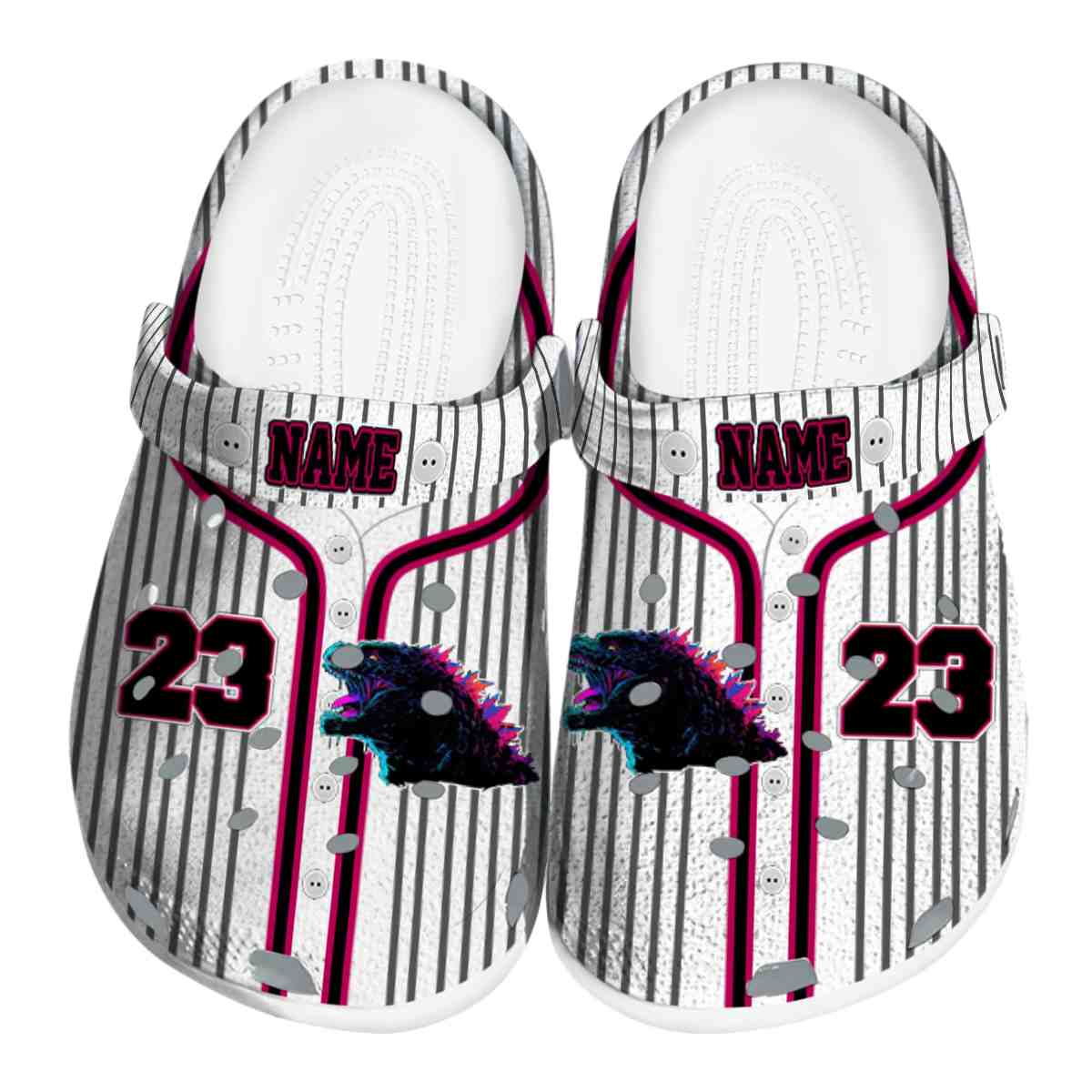 Cronocare Sport Crocs Godzilla Movie Crocs Crocband Clogs Shoes
