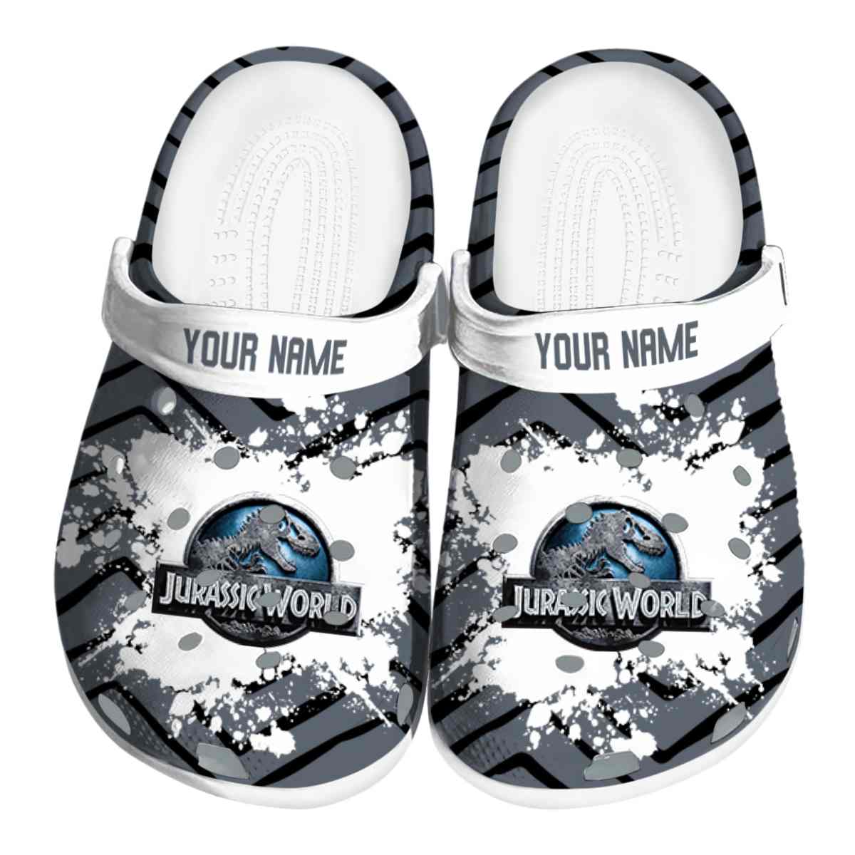 Cronocare Sport Crocs Jurassic World Game Crocs Crocband Clogs Shoes