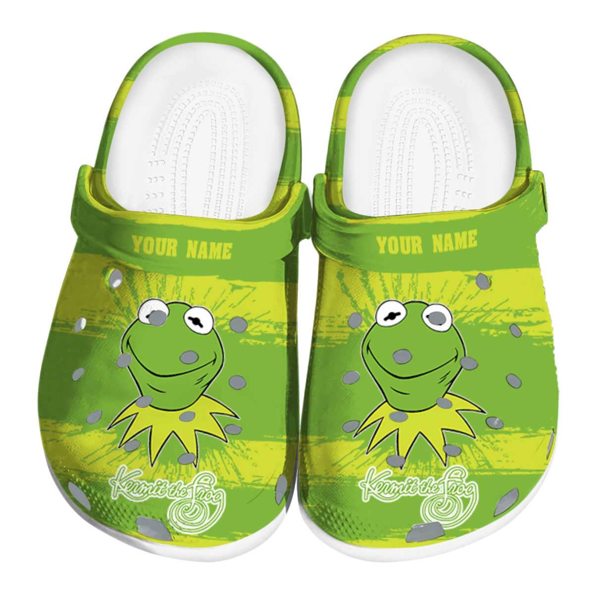Cronocare Sport Crocs Kermit The Frog Cartoon Crocs Crocband Clogs Shoes