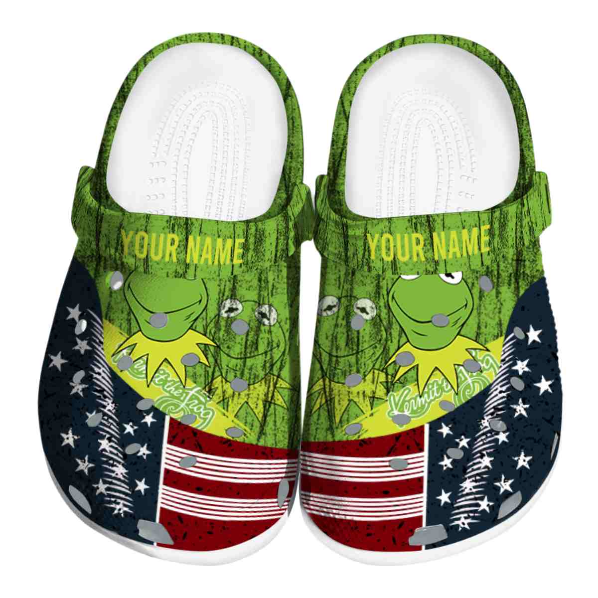 Cronocare Sport Crocs Kermit The Frog Cartoon Crocs Crocband Clogs Shoes