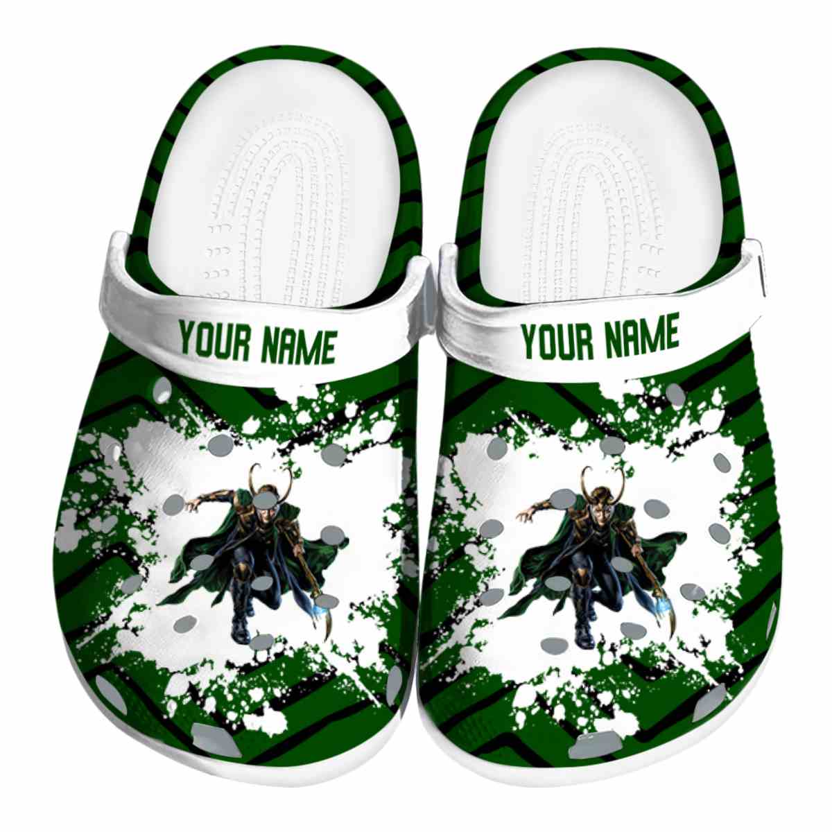Cronocare Sport Crocs Loki TV Series Crocs Crocband Clogs Shoes