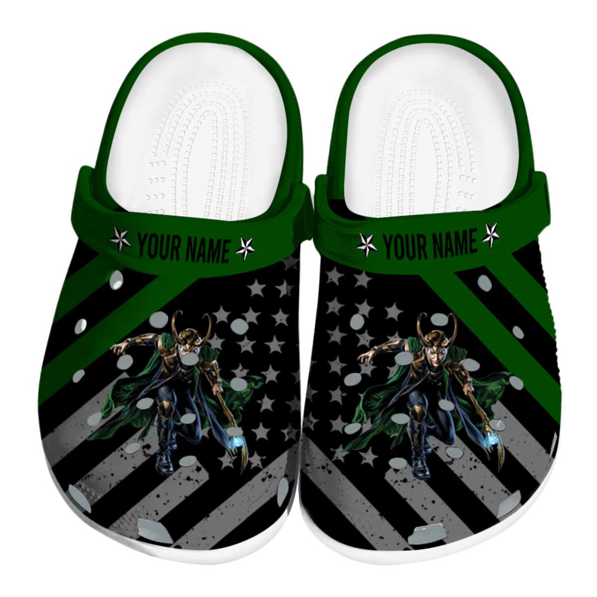Cronocare Sport Crocs Loki TV Series Crocs Crocband Clogs Shoes