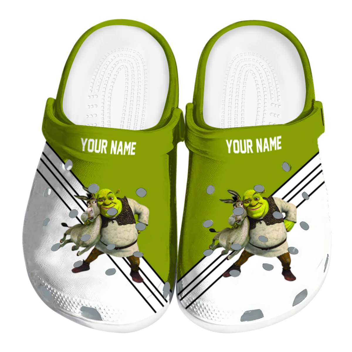 Cronocare Sport Crocshrek Cartoon Crocs Crocband Clogs Shoes