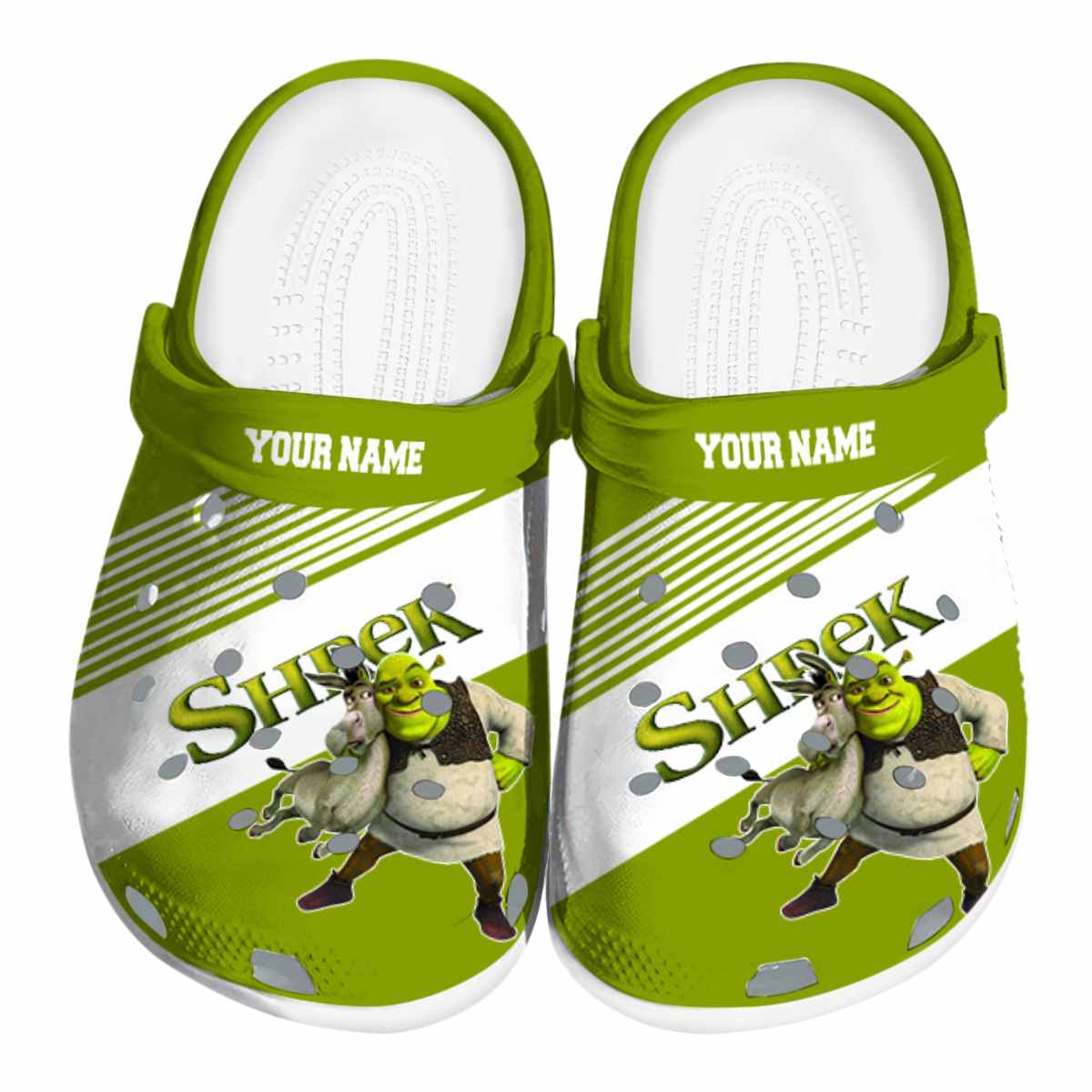 Cronocare Sport Crocshrek Cartoon Crocs Crocband Clogs Shoes