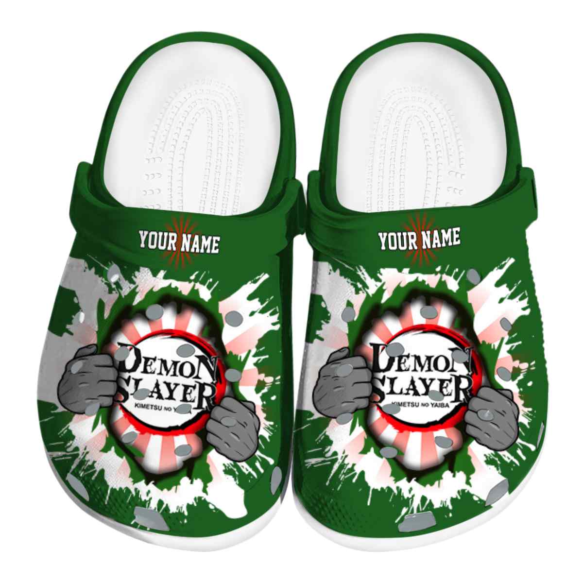 Cronocare Sport Crocs Demon Slayer Anime Crocs Crocband Clogs Shoes