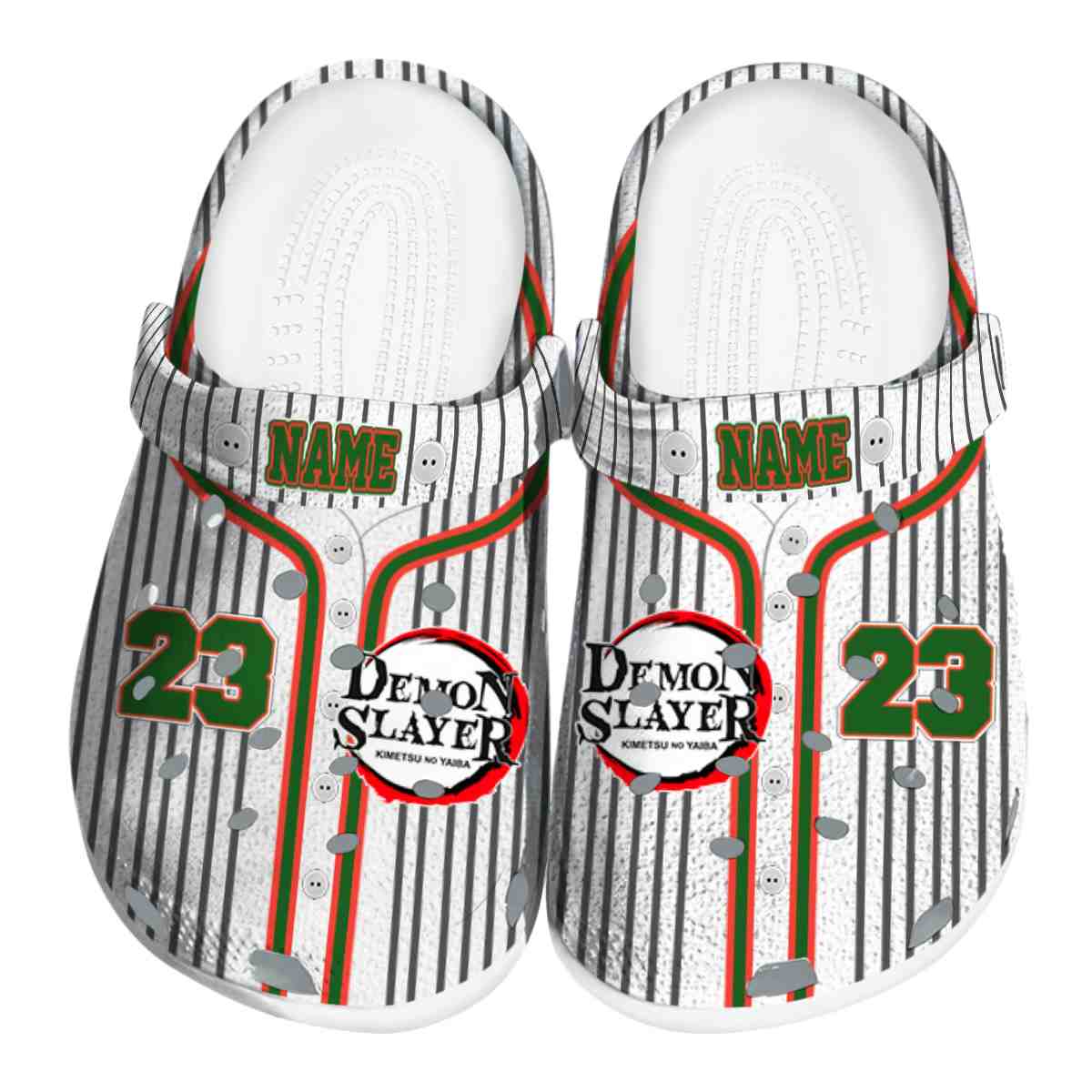 Cronocare Sport Crocs Demon Slayer Anime Crocs Crocband Clogs Shoes