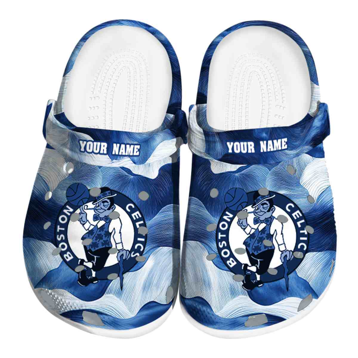 Cronocare Sport Crocs Boston Celtics NBA Basketball Crocs Crocband Clogs Shoes