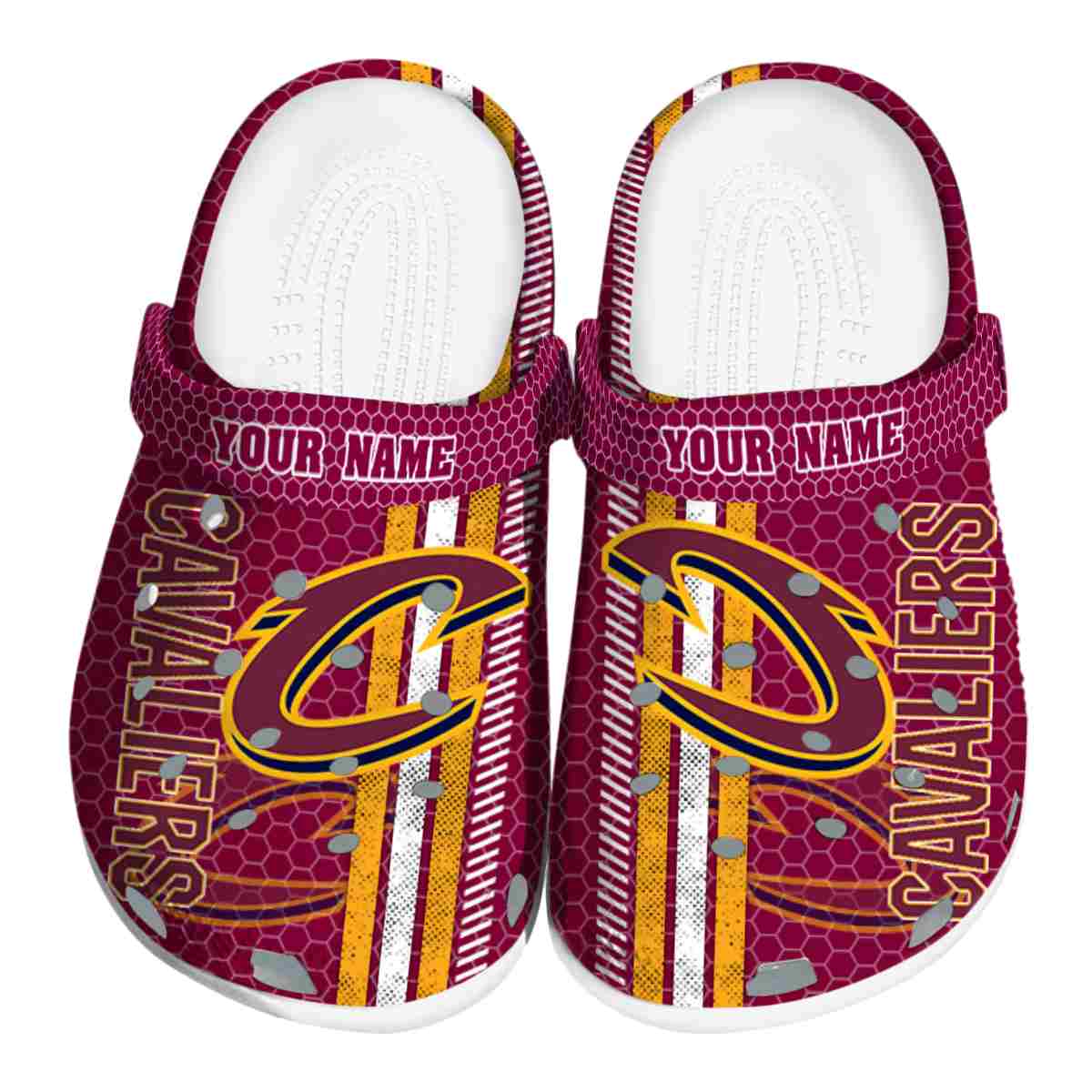 Cronocare Sport Crocs Cleveland Cavaliers NBA Basketball Crocs Crocband Clogs Shoes