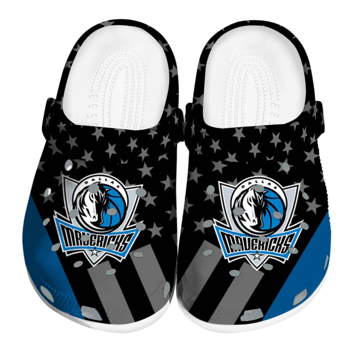 Cronocare Sport Crocs Dallas Mavericks NBA Basketball Crocs Crocband Clogs Shoes