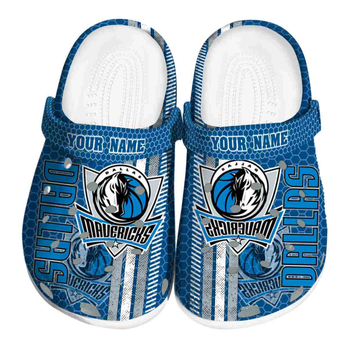 Cronocare Sport Crocs Dallas Mavericks NBA Basketball Crocs Crocband Clogs Shoes