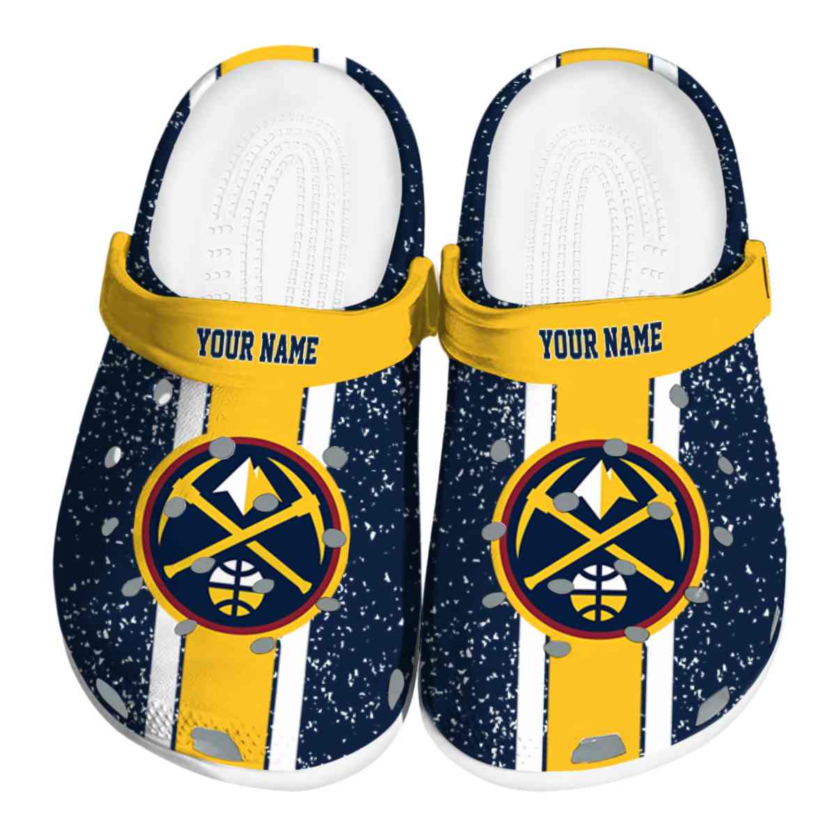 Cronocare Sport Crocs Denver Nuggets NBA Basketball Crocs Crocband Clogs Shoes
