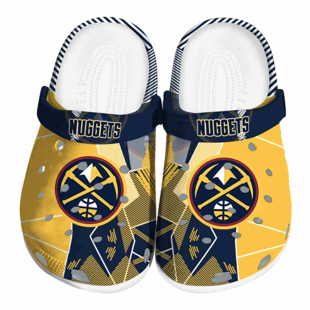 Cronocare Sport Crocs Denver Nuggets NBA Basketball Crocs Crocband Clogs Shoes