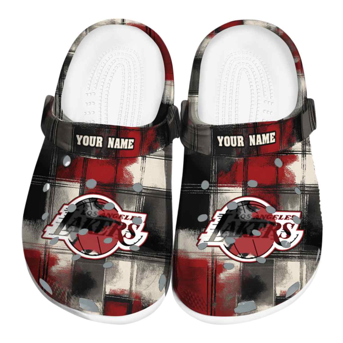 Cronocare Sport Crocs Los Angeles Lakers NBA Basketball Crocs Crocband Clogs Shoes