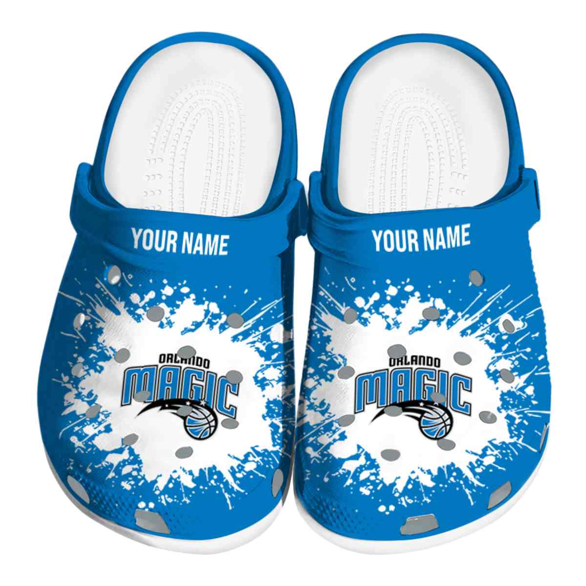 Cronocare Sport Crocs Orlando Magic NBA Basketball Crocs Crocband Clogs Shoes