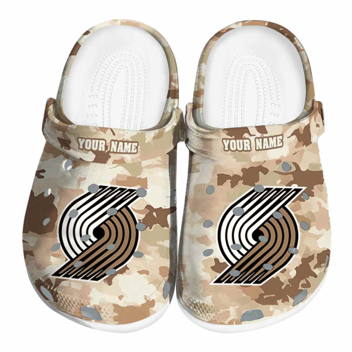 Cronocare Sport Crocs Portland Trail Blazers NBA Basketball Crocs Crocband Clogs Shoes