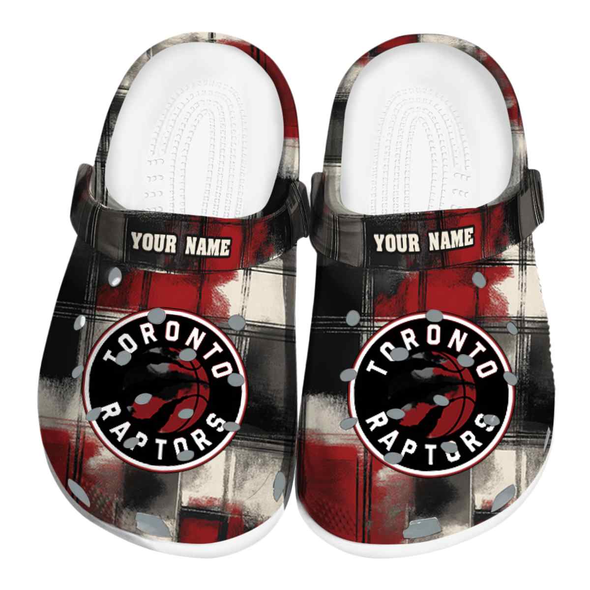 Cronocare Sport Crocs Toronto Raptors NBA Basketball Crocs Crocband Clogs Shoes