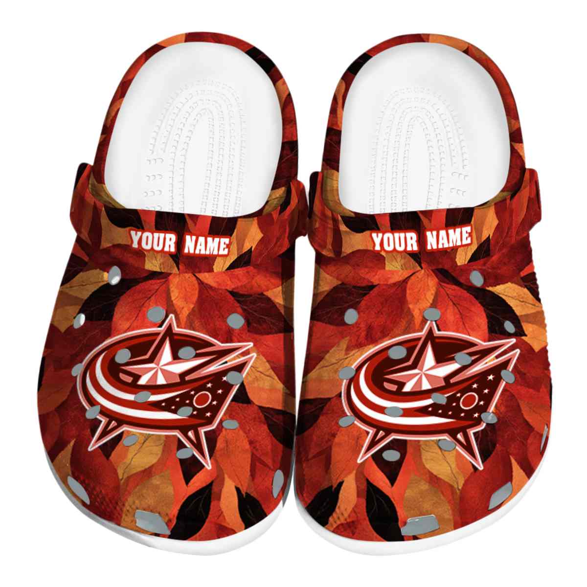 Cronocare Columbus Blue Jackets NHL Sport Crocs