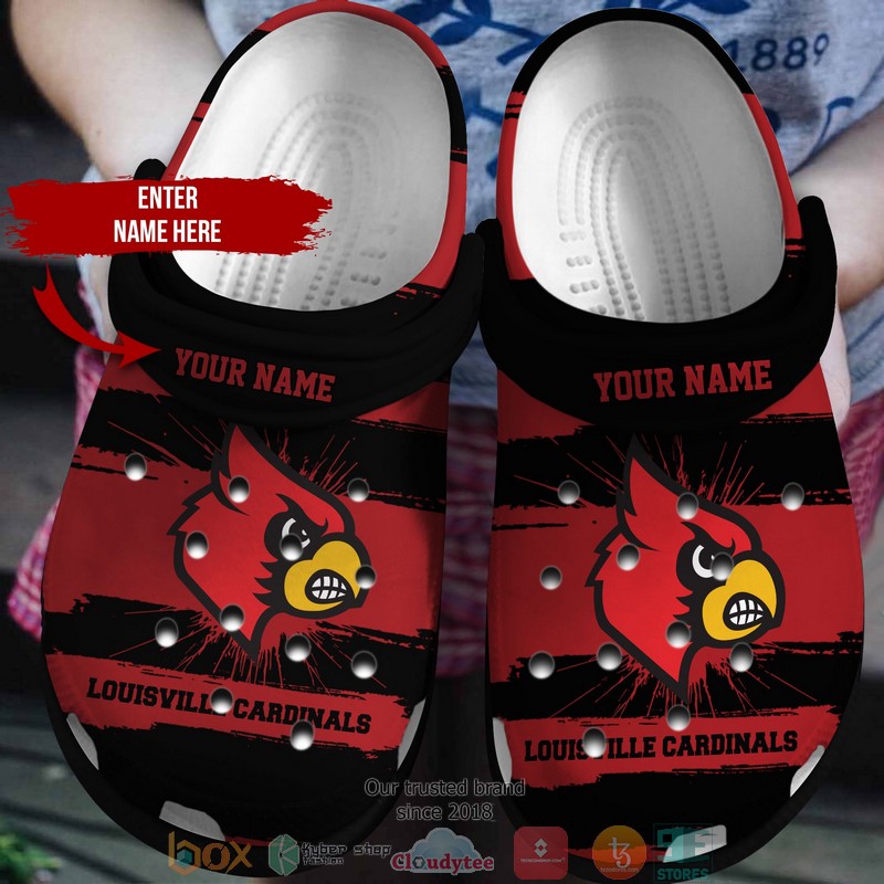 Ncaa Sport Cronocare Louisville Cardinals Crocs Crocband Clogs Shoes