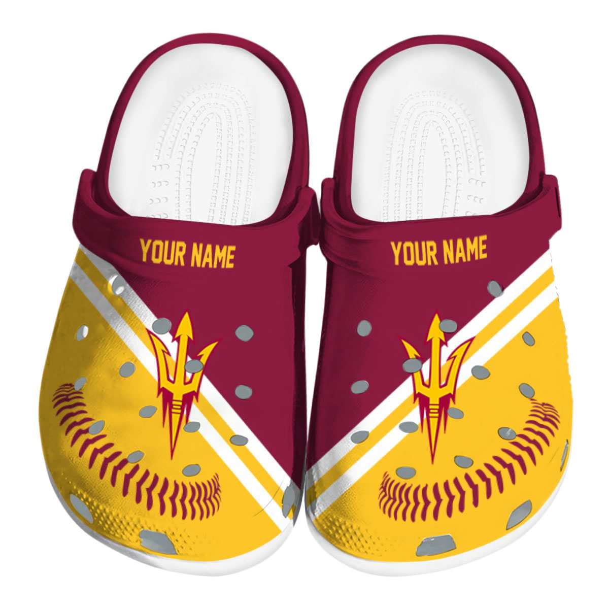 Cronocare X Arizona State Sun Devils Crocband Ncaa Shoes
