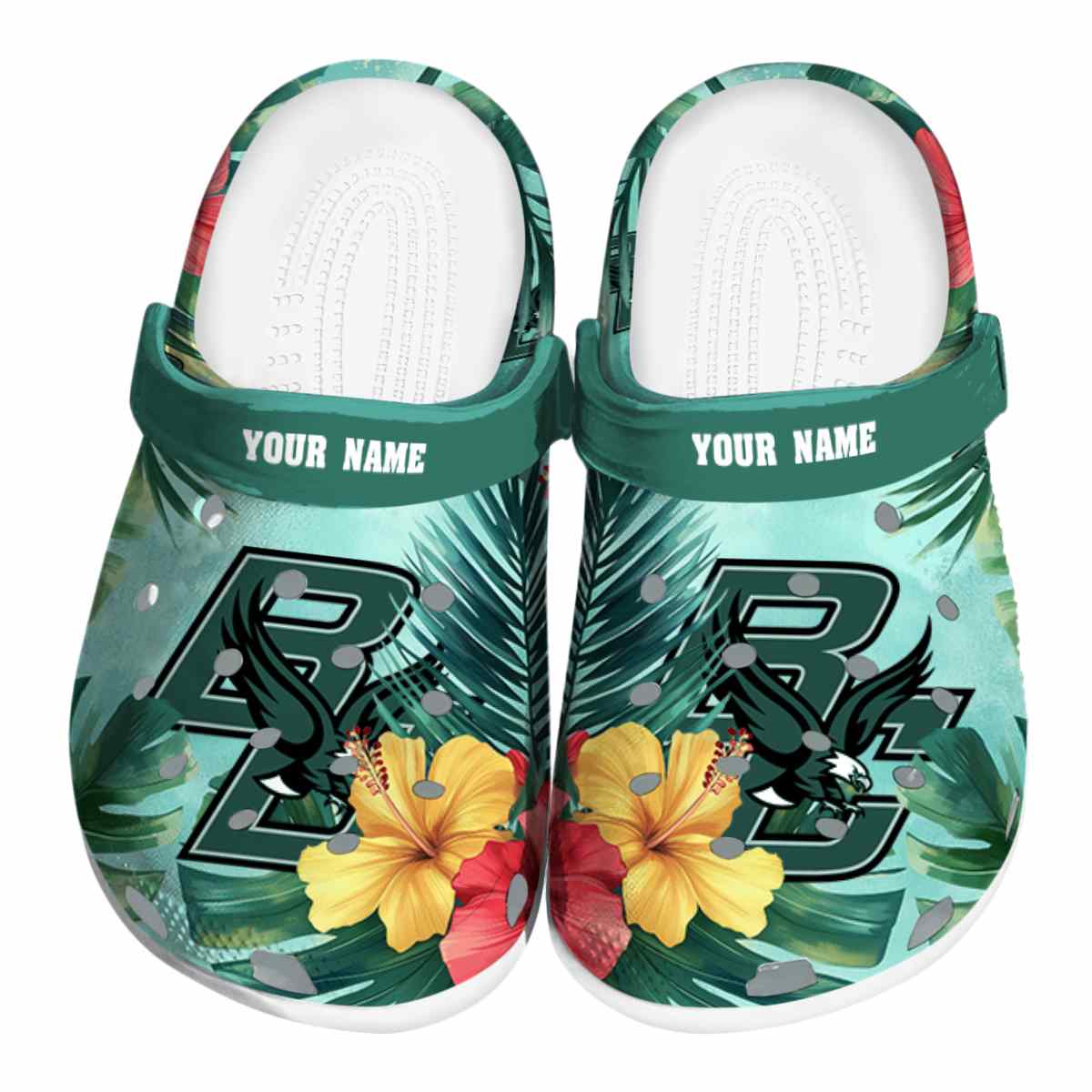 Boston College Eagles Crocband Crocs Ncaa Fan Clogs From Cronocare