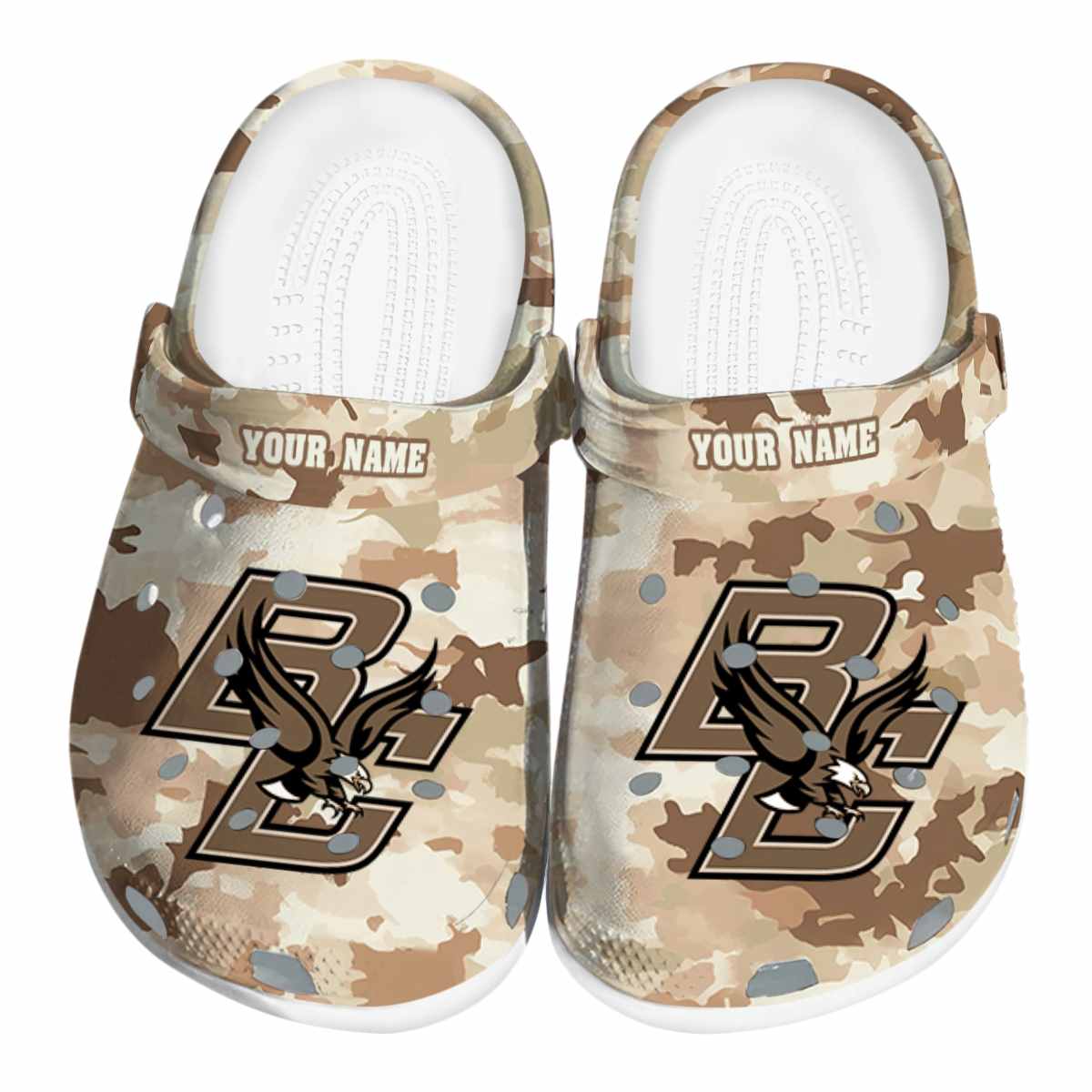 Cronocare Ncaa College Crocs Boston College Eagles Crocband Clogs
