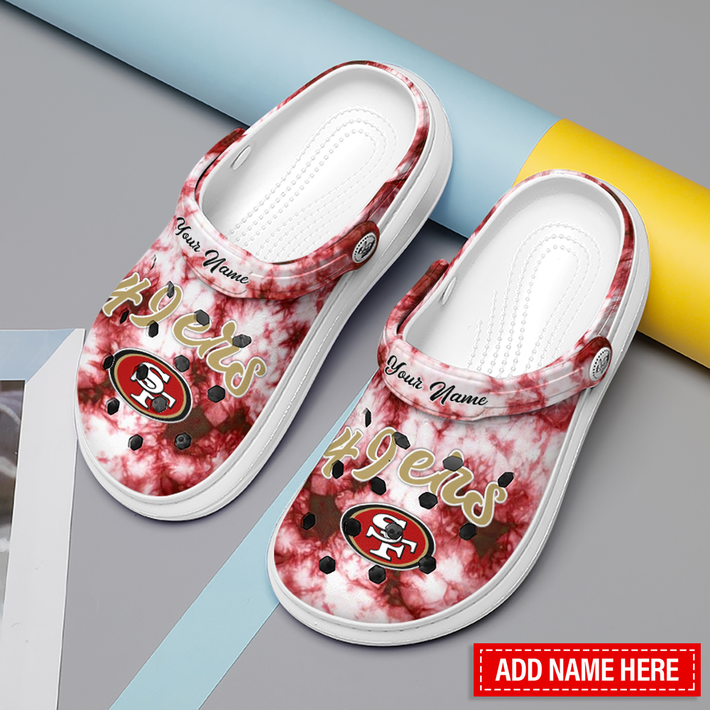 Cronocare San Francisco 49ers NFL Clog