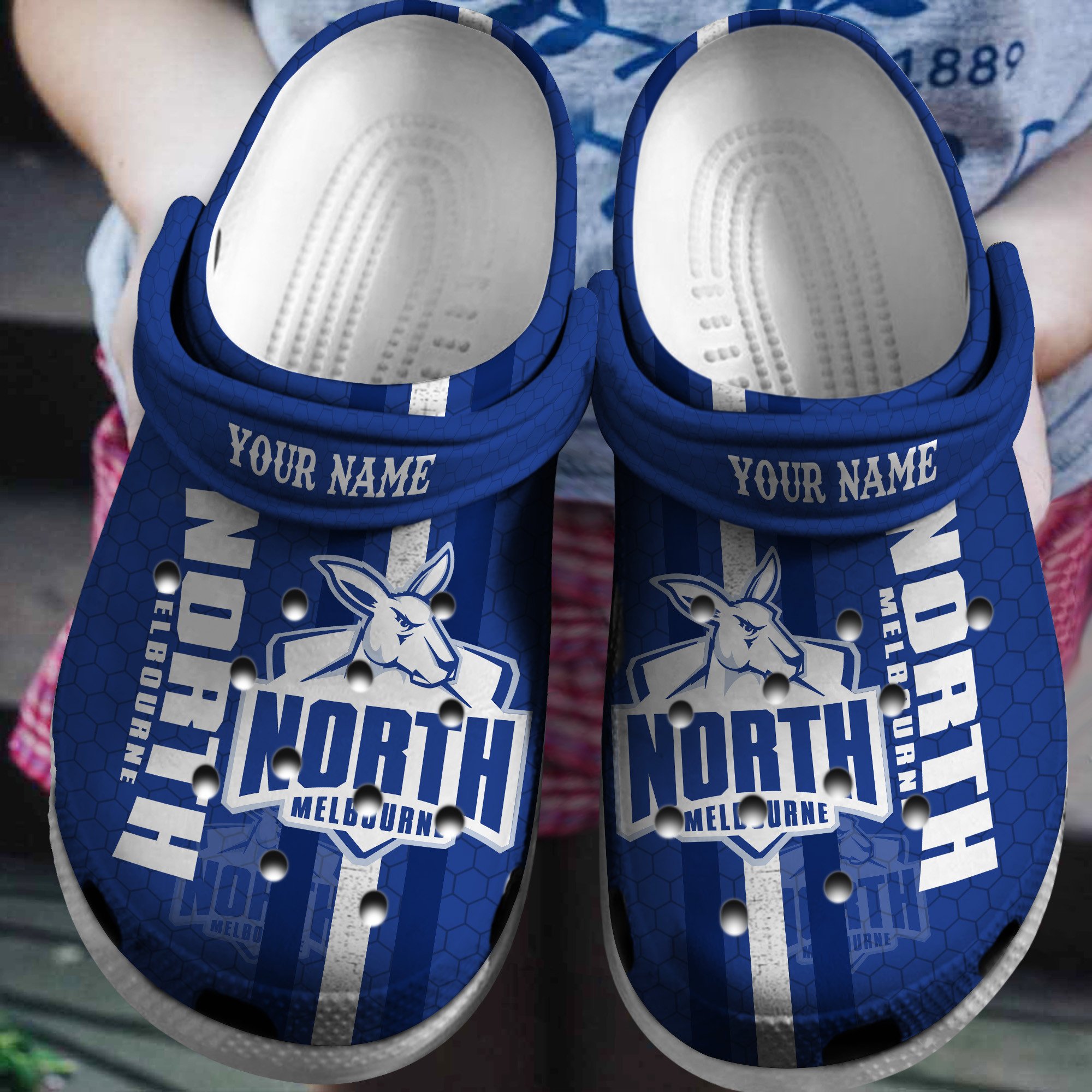 Cronocare North Melbourne AFL Personalized Crocs For All Fans