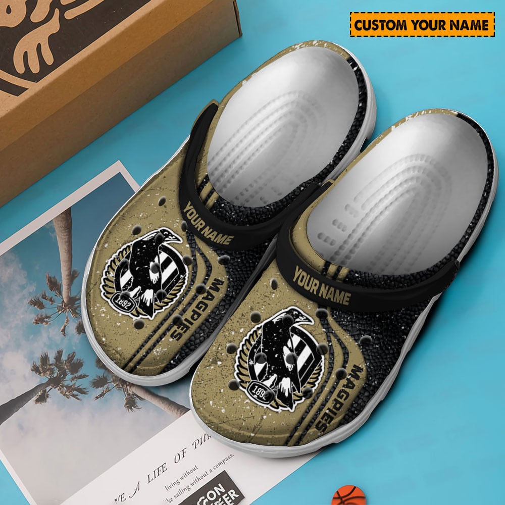 Cronocare Collingwood AFL Personalized Crocs