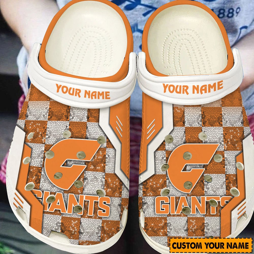 Cronocare Giants AFL Personalized Crocs For Fan