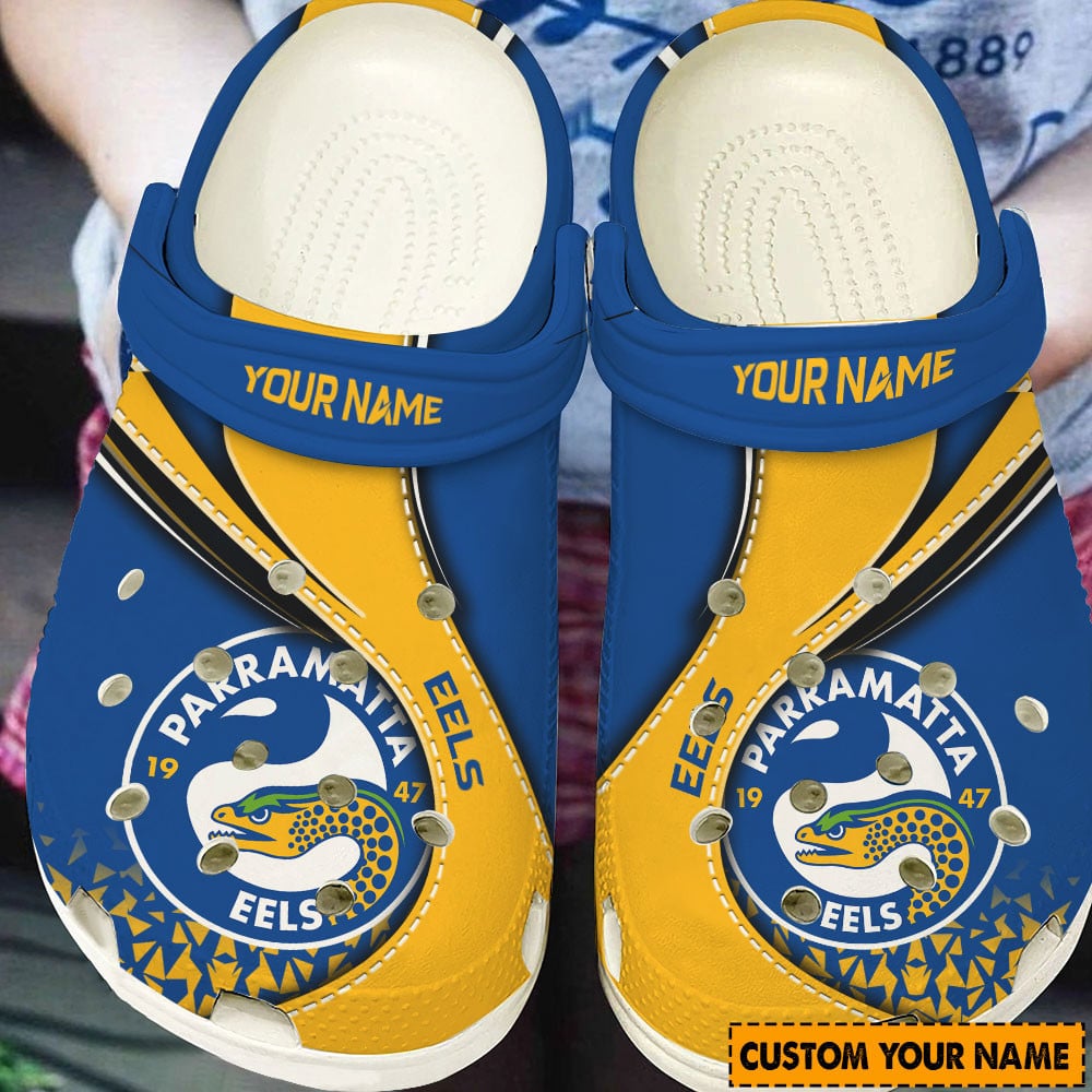 Cronocare Parramatta Eels NRL Personalized Crocs For Fan