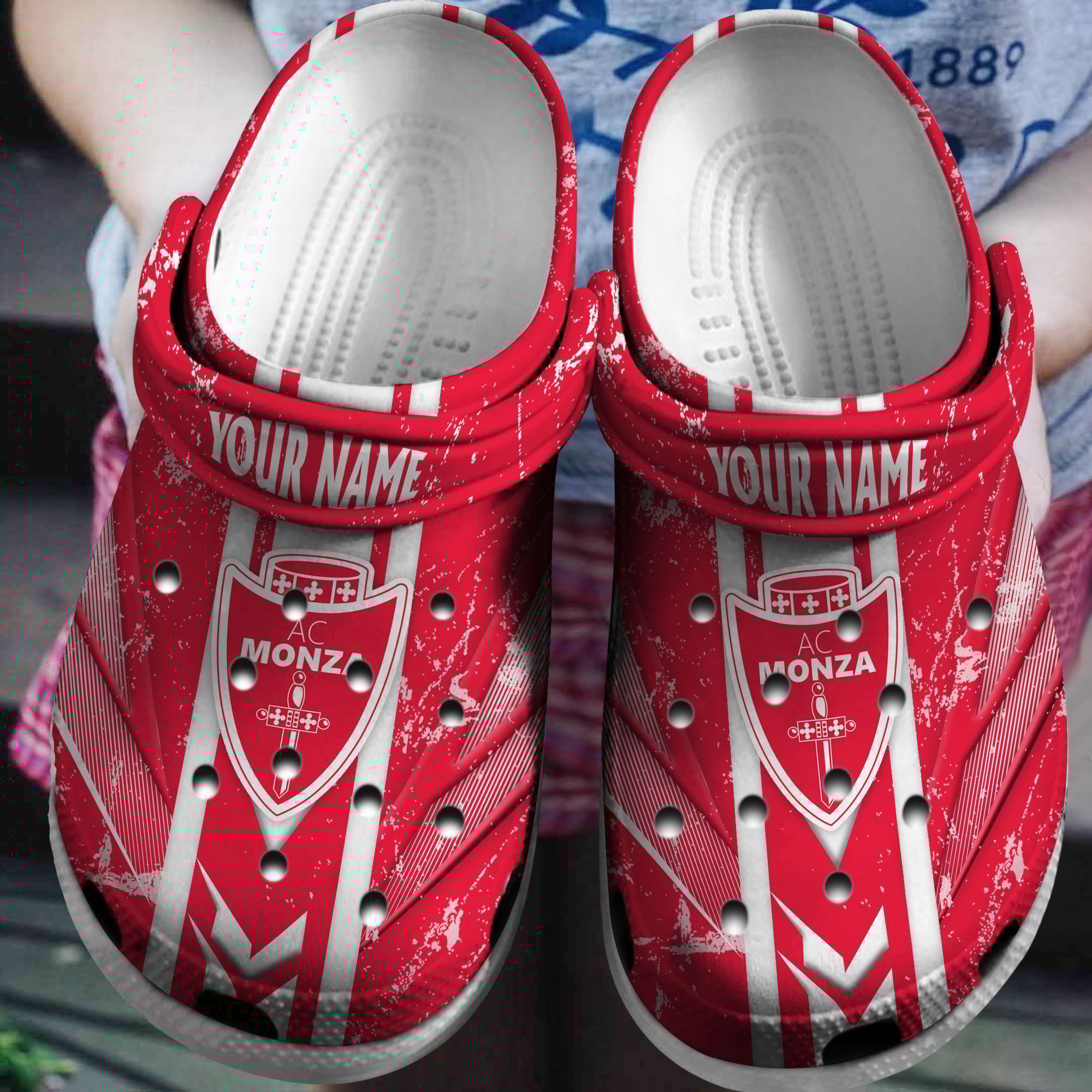 Cronocare Monza Serie A Personalized New Crocshoes Gifts For Fans