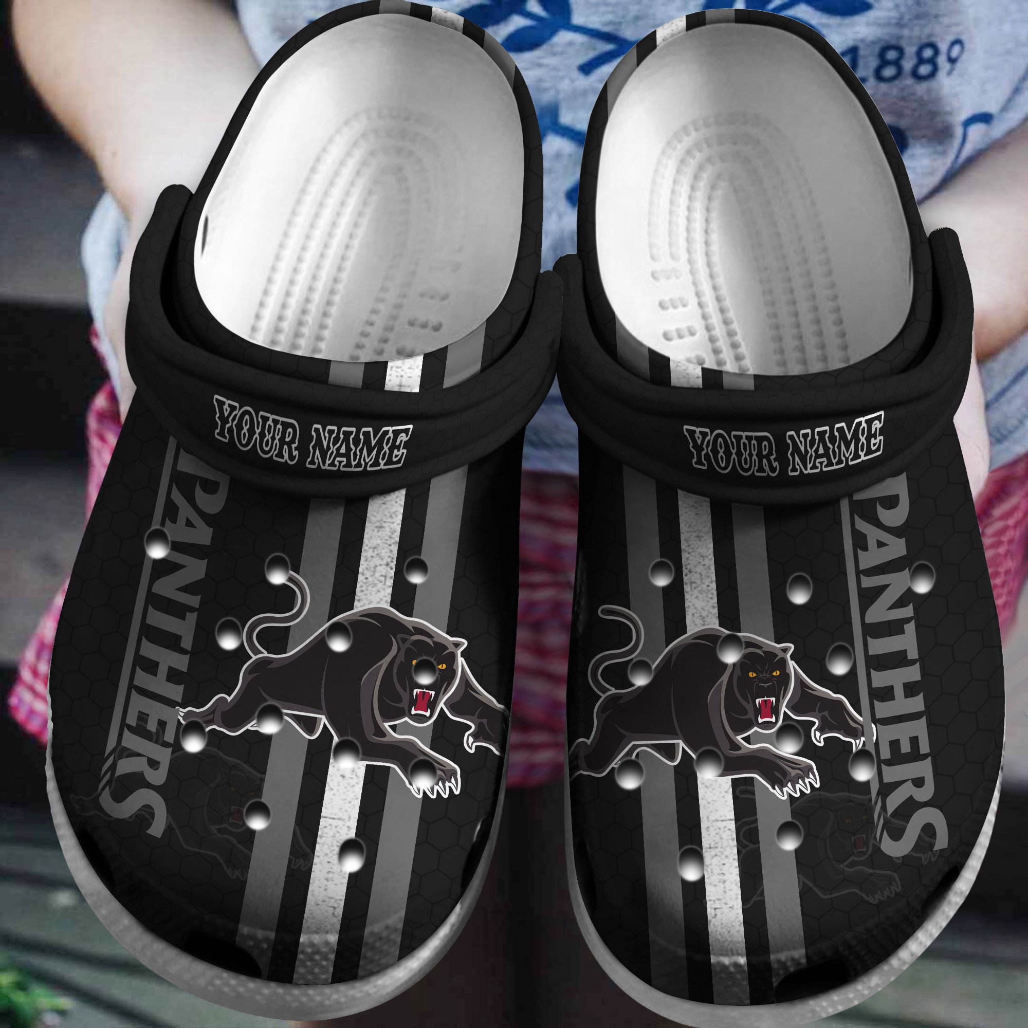 Cronocare Panthers NRL Personalized Crocs For All Fans