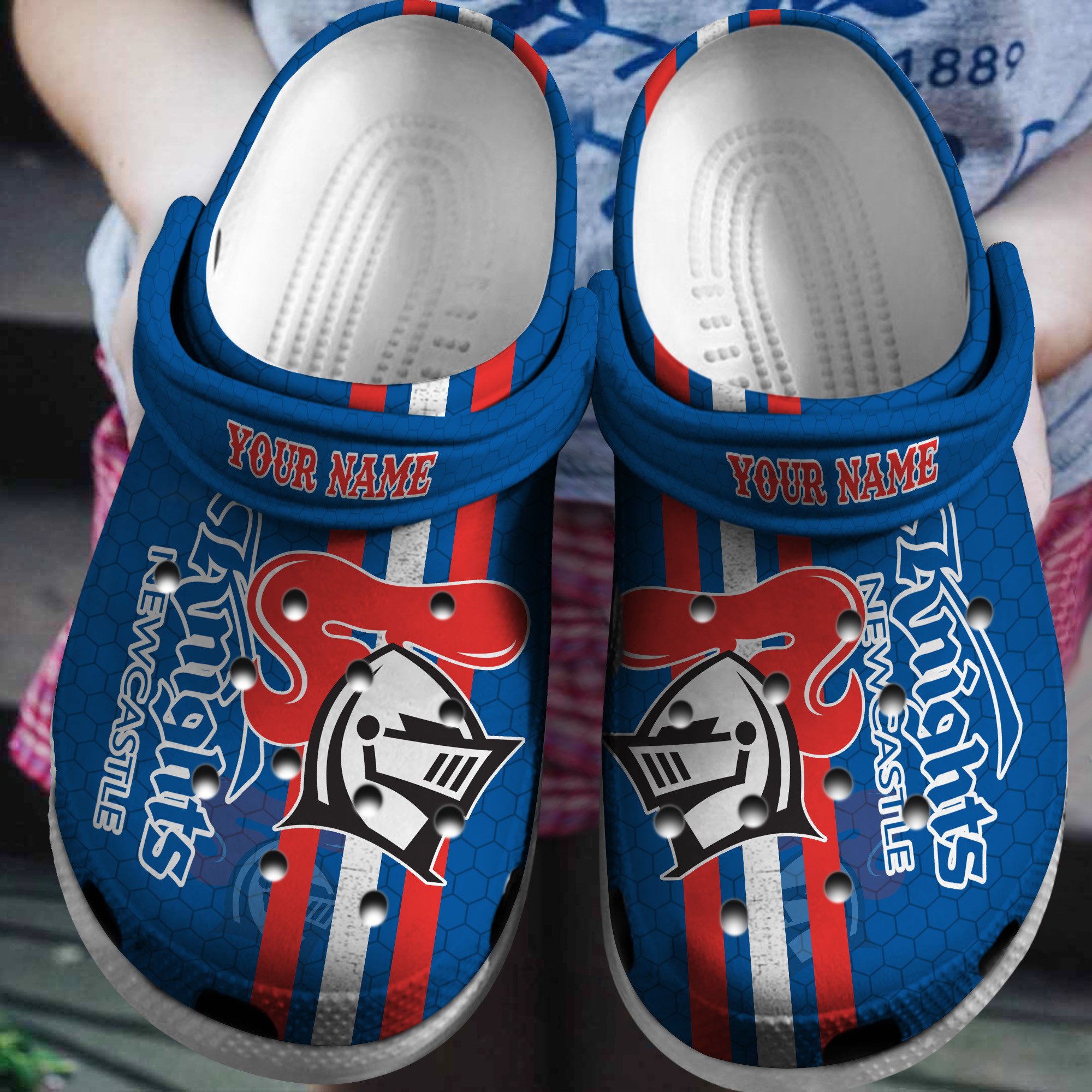 Cronocare Knights NRL Personalized Crocs For All Fans