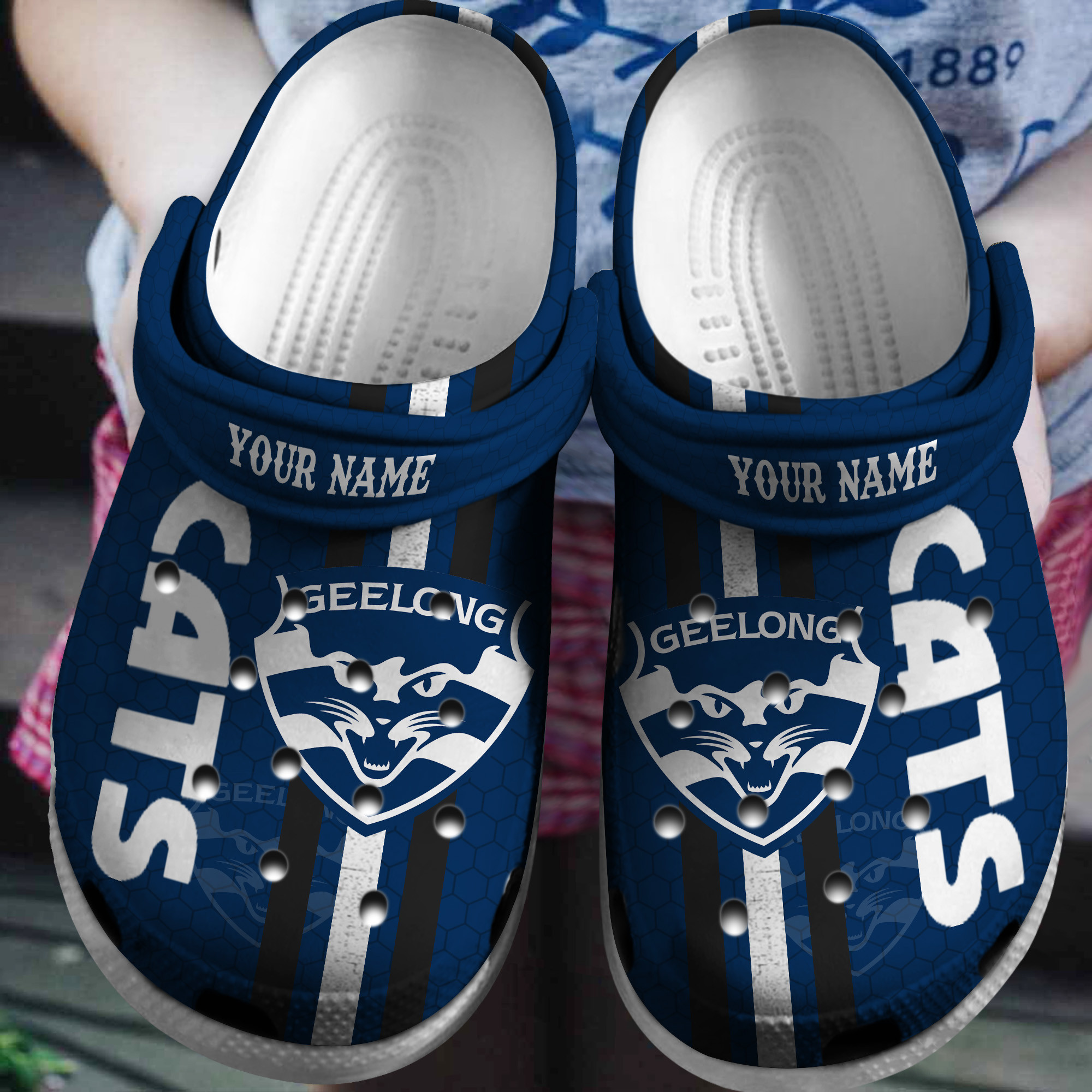 Cronocare Geelong Cats AFL  Personalized Crocs For All Fans