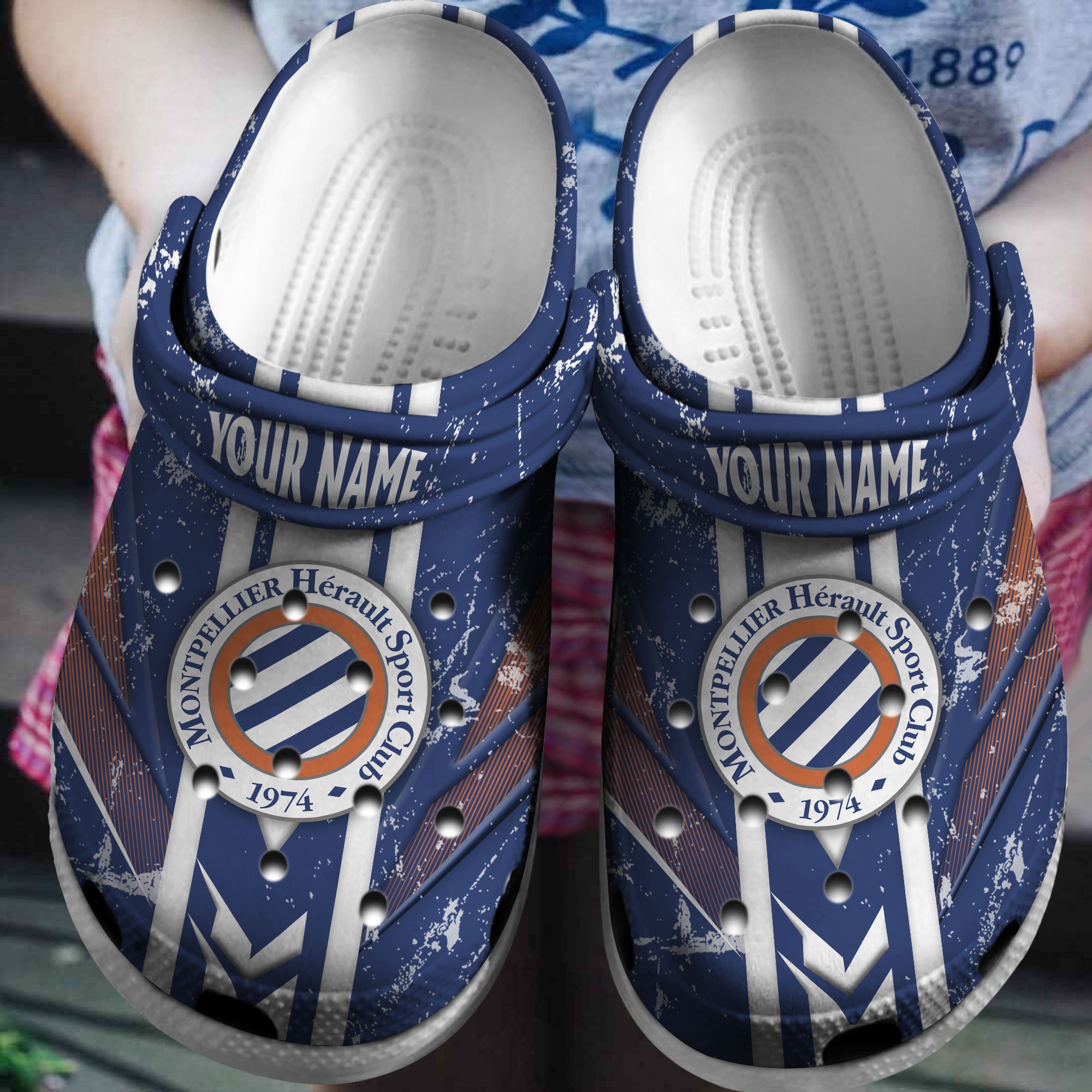 Cronocare Montpellier HSC L1 Personalized New Crocshoes Gifts For Fans