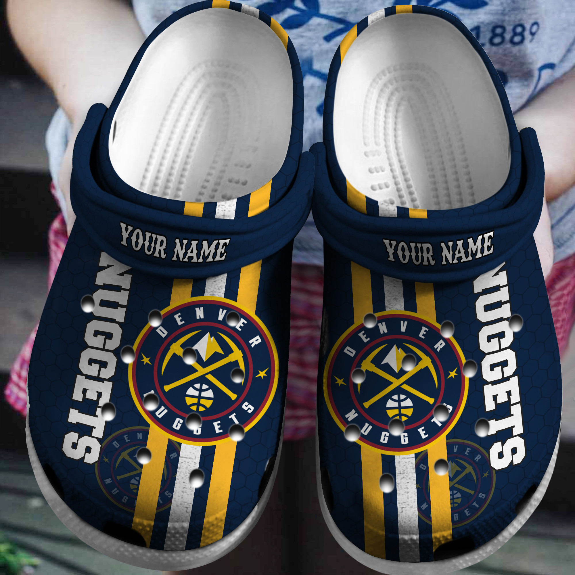 Cronocare Denver Nuggets NBA Personalized Crocs For Fans