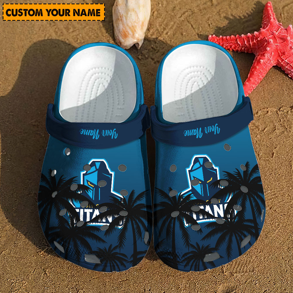 Cronocare Gold Coast Titans NRL Sport Personalized Crocs