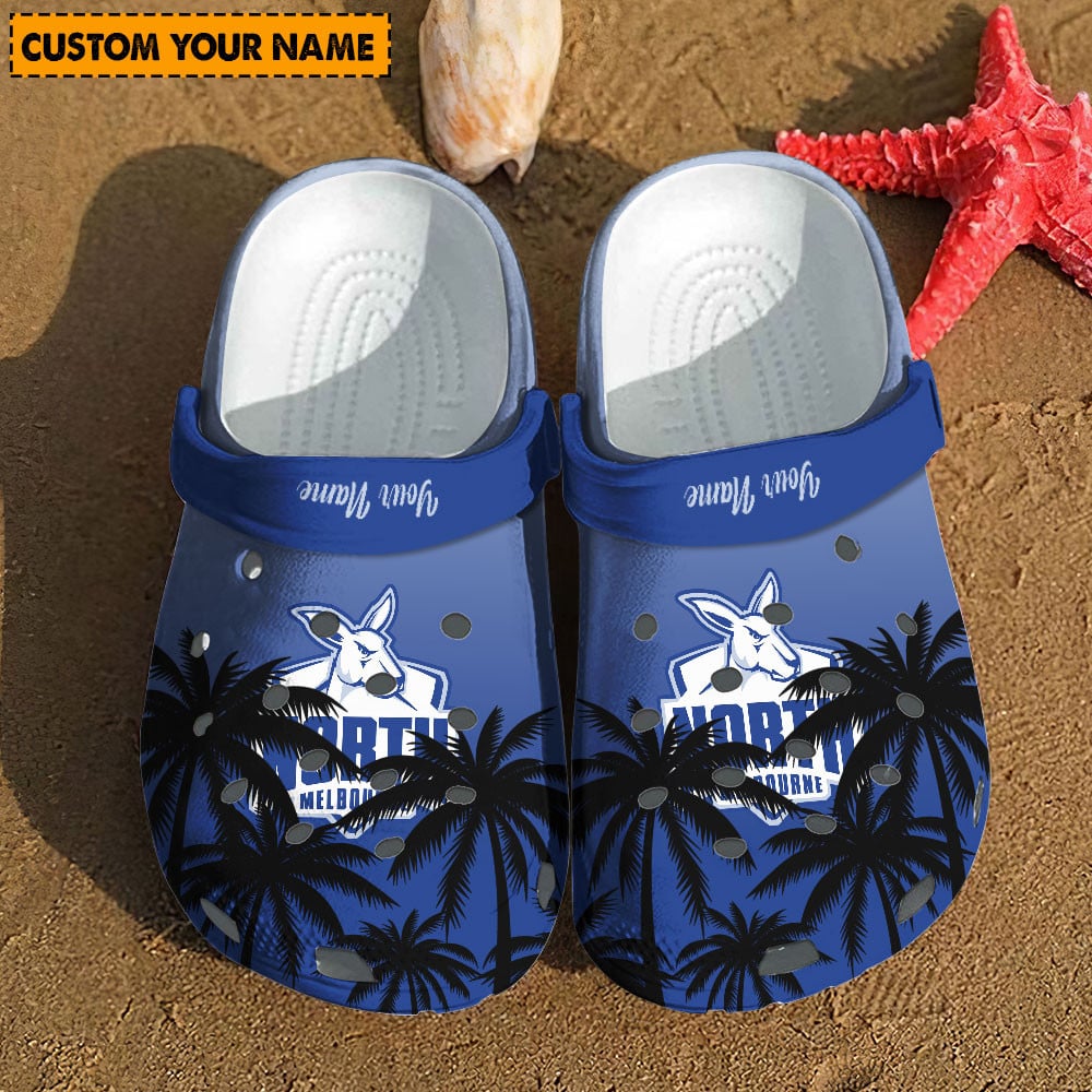 Cronocare North Melbourne Kangaroos AFL Sport Personalized Crocs
