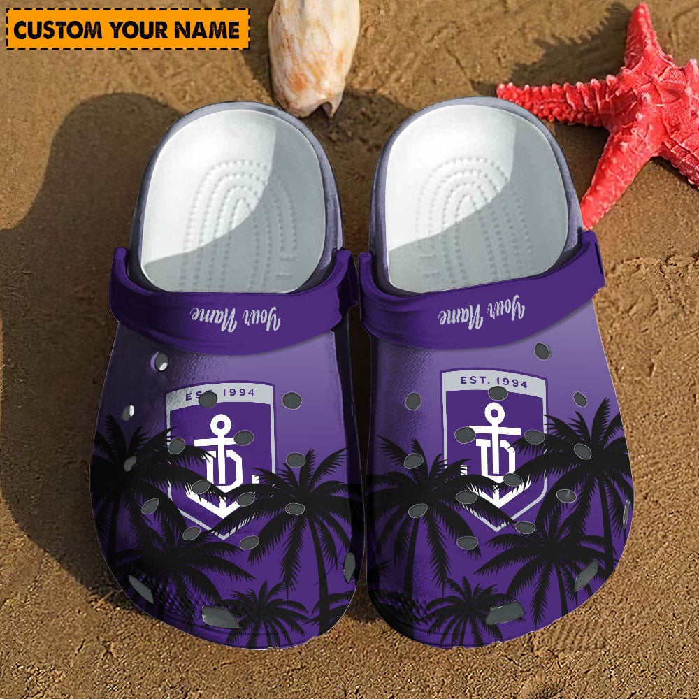 Cronocare Fremantle Dockers AFL Sport Personalized Crocs