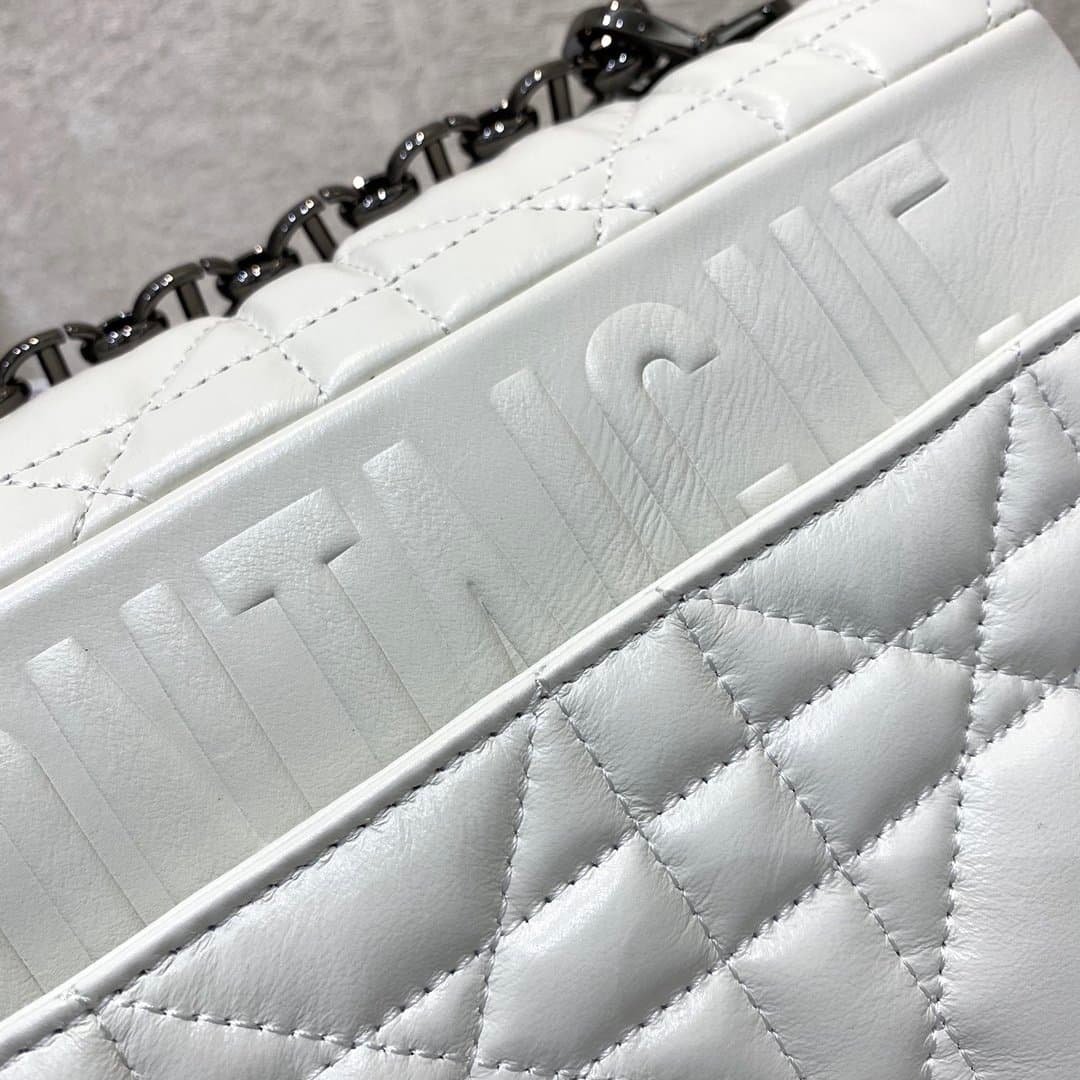 Christian Dior Large Dior Caro Bag White For Women 28cm CD - Image 10