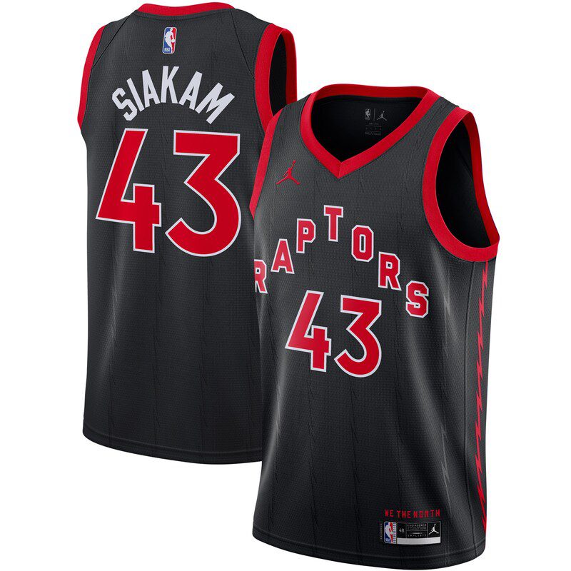 Pascal Siakam Toronto Raptors 2020/21 Swingman Jersey – Statement Edition – Black